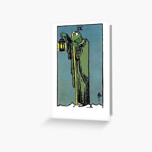 Vista previa del artículo con la obra «El Tarot de Kermit», diseñado y vendido por Manafestation.