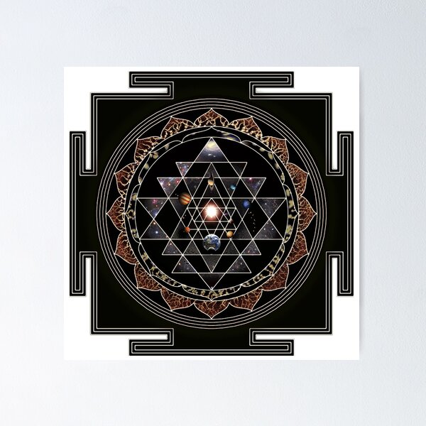 Item preview, Sri Yantra and the Universe designed and sold by Pablo Carlos Budassi.