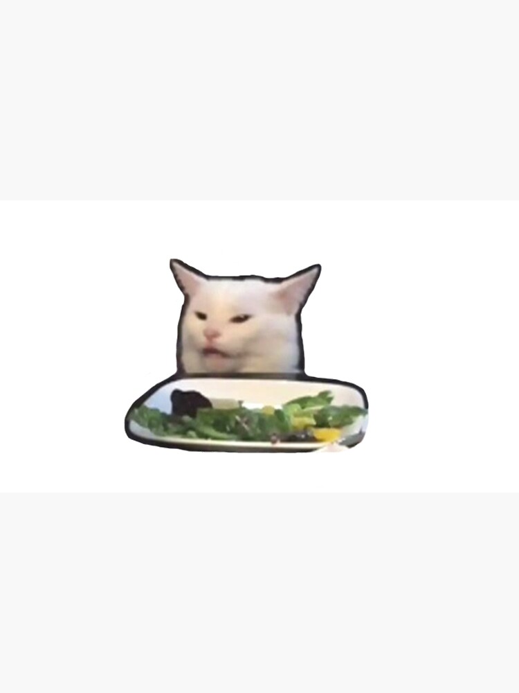 "Salad cat meme" Poster for Sale by starmarkets Redbubble