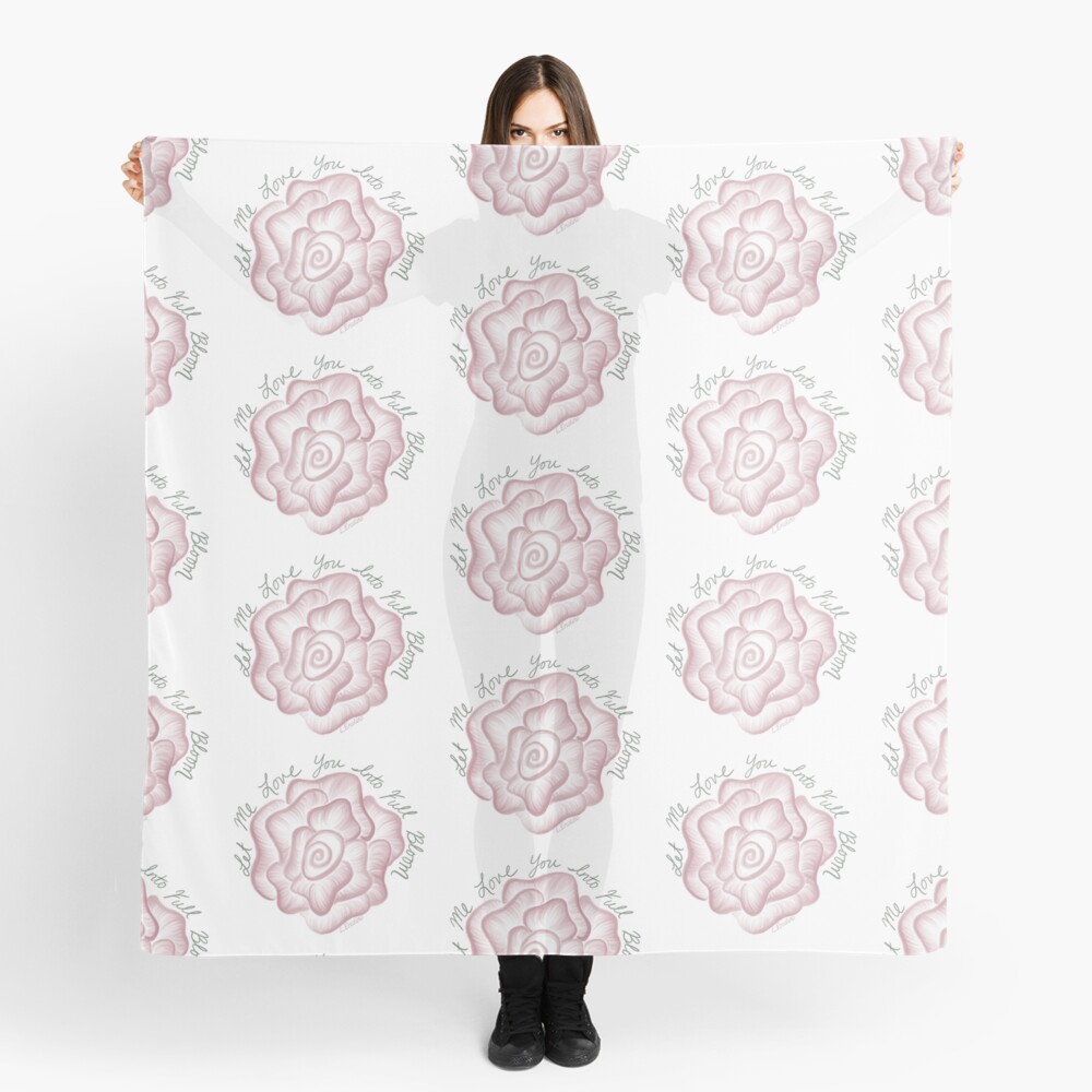 Love Me into Full Bloom Scarf