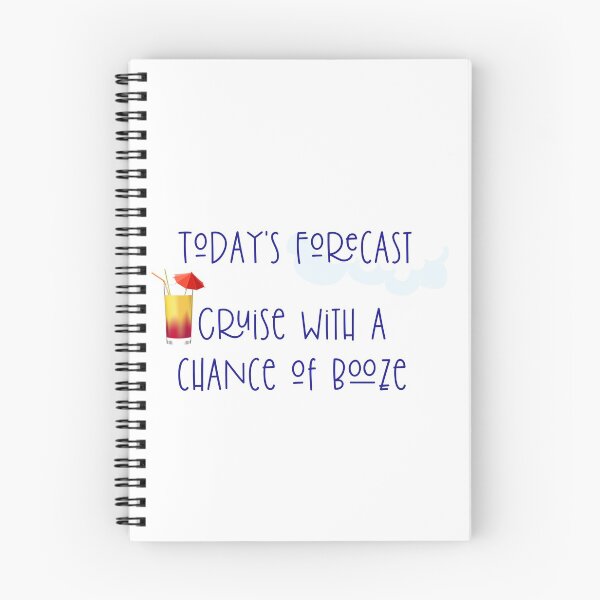 Item preview, Today's Forecast Cruise with a Chance of Booze designed and sold by ColorFlowArt.