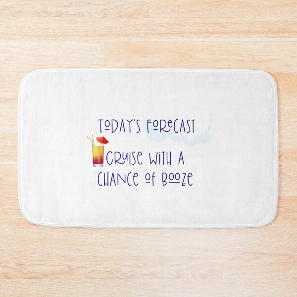 Item preview, Today's Forecast Cruise with a Chance of Booze designed and sold by ColorFlowArt.