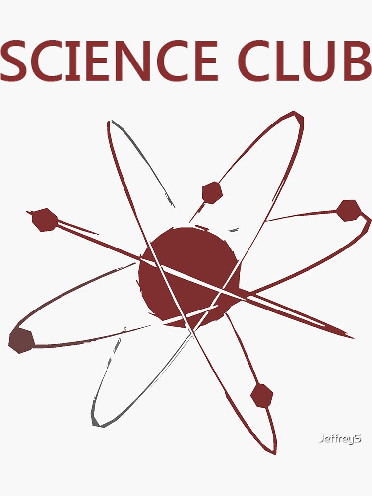 "Science Club" Sticker by JeffreyS | Redbubble