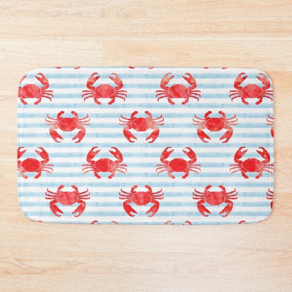Item preview, crabs - nautical watercolor - summer  designed and sold by littlearrow.