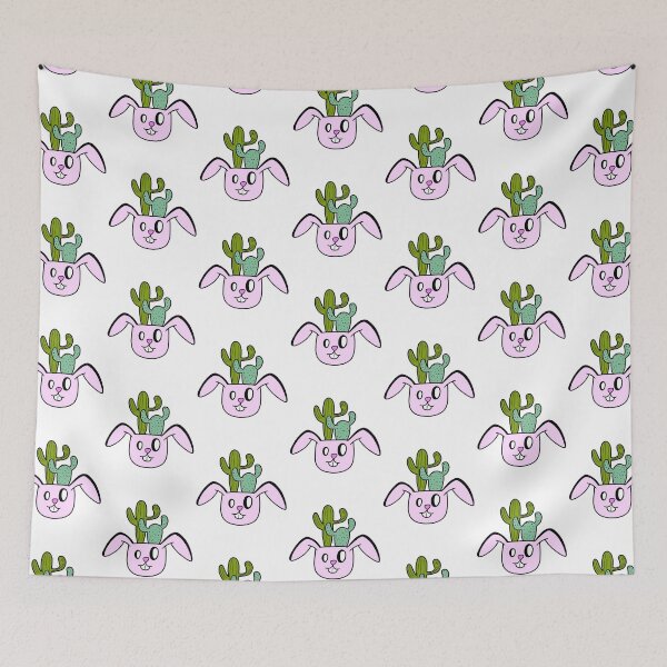 Item preview, Cute and funny cactus bunny designed and sold by piastrelli.