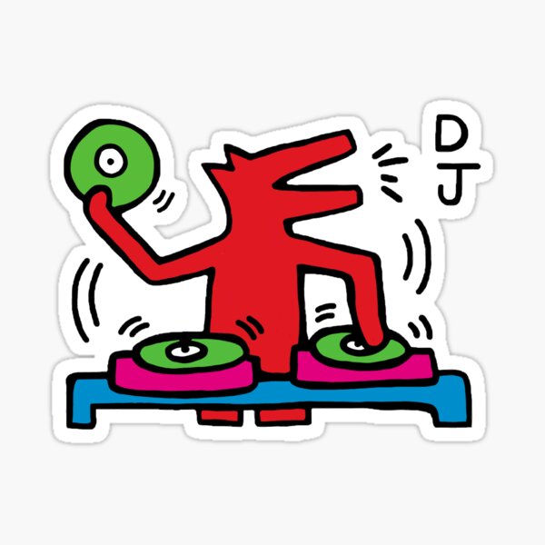 Keith Haring Stickers | Redbubble