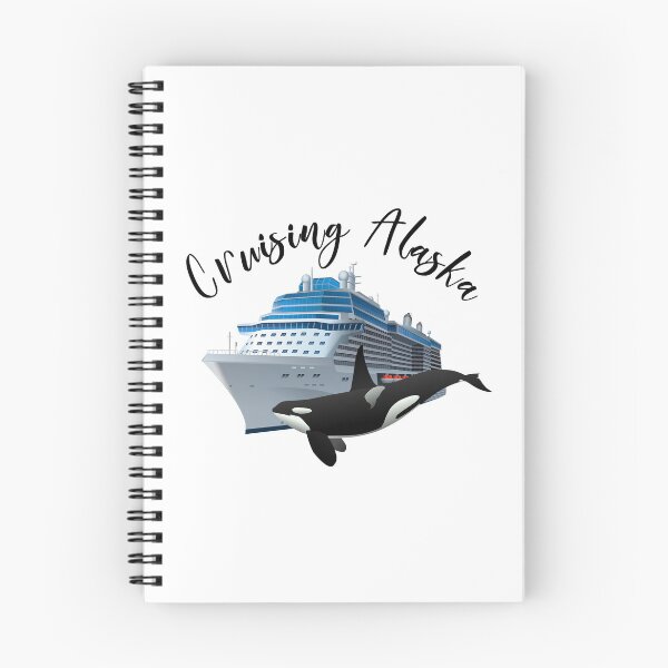 Item preview, Cruising Alaska Orca Ship designed and sold by ColorFlowArt.