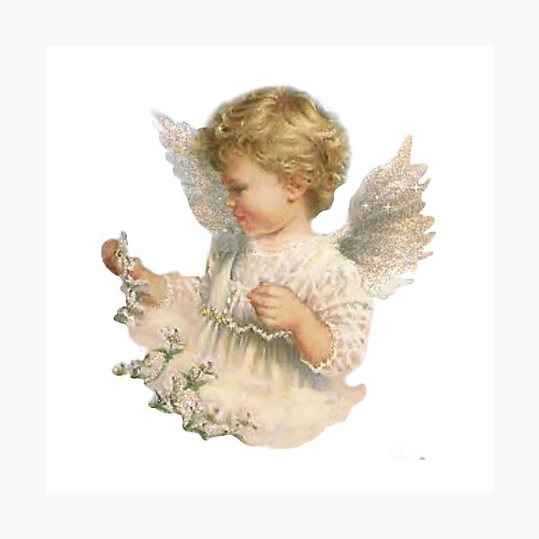 Impression Photo Peinture Renaissance Bebe Ange Par Cssidyjbrown Redbubble