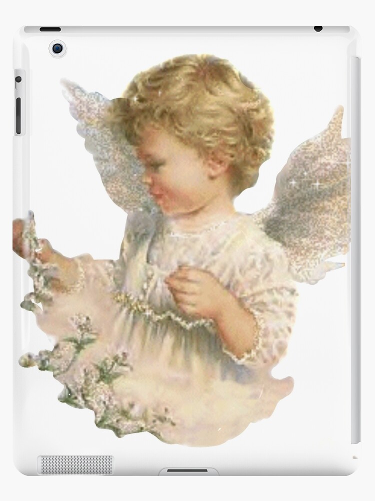 Vintage Baby Angel Ipad Case Skin By Lowqualityjas Redbubble