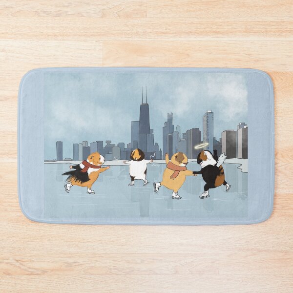 Item preview, Gold Coast piggies ice skating  designed and sold by mondesign26.