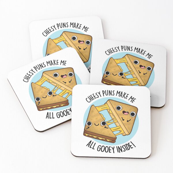 Item preview, Cheesy Puns Make Me All Gooey Inside Funny Food Puns  designed and sold by punnybone.