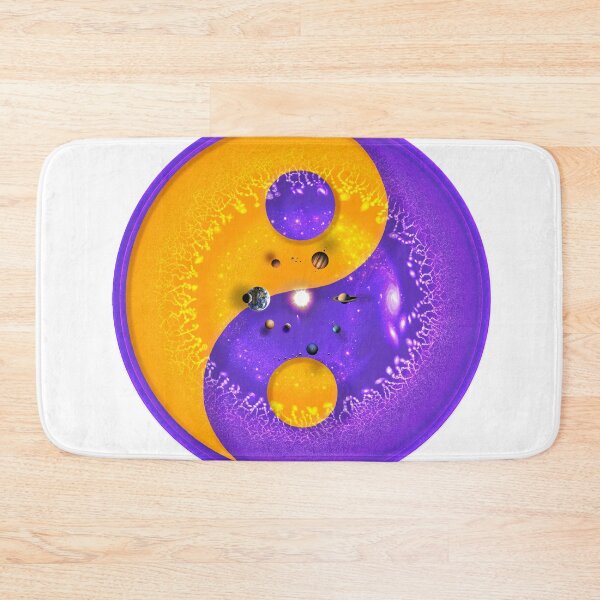 Item preview, Orange Violet Ying Yang and the Universe designed and sold by Pablo Carlos Budassi.
