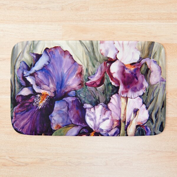Item preview, Purple Iris Art Garden designed and sold by Teri Peterson.