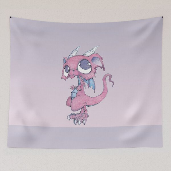 Item preview, Silly Red Dragon designed and sold by bittybiteyones.
