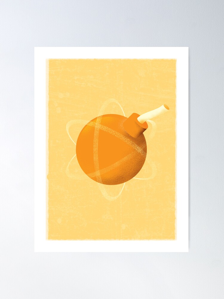 Alternate view of Atom Bomb Poster