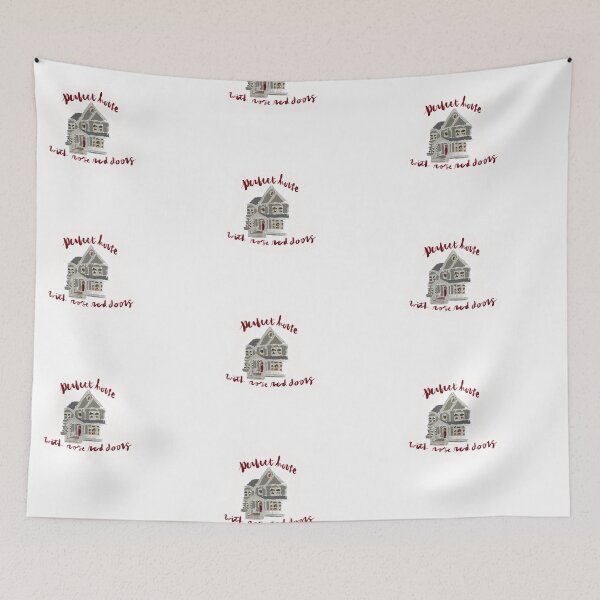 Item preview, Neck Deep-December “Perfect house with rose red doors” designed and sold by trinnyjane.