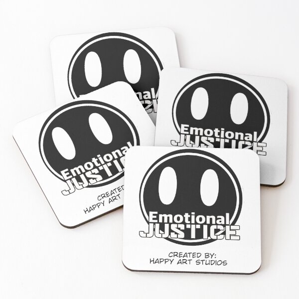 Item preview, Emotional justice logo  designed and sold by Happyartstudios.