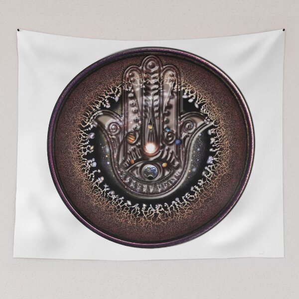 Item preview, Eye Water Hamsa and the Universe designed and sold by Pablo Carlos Budassi.