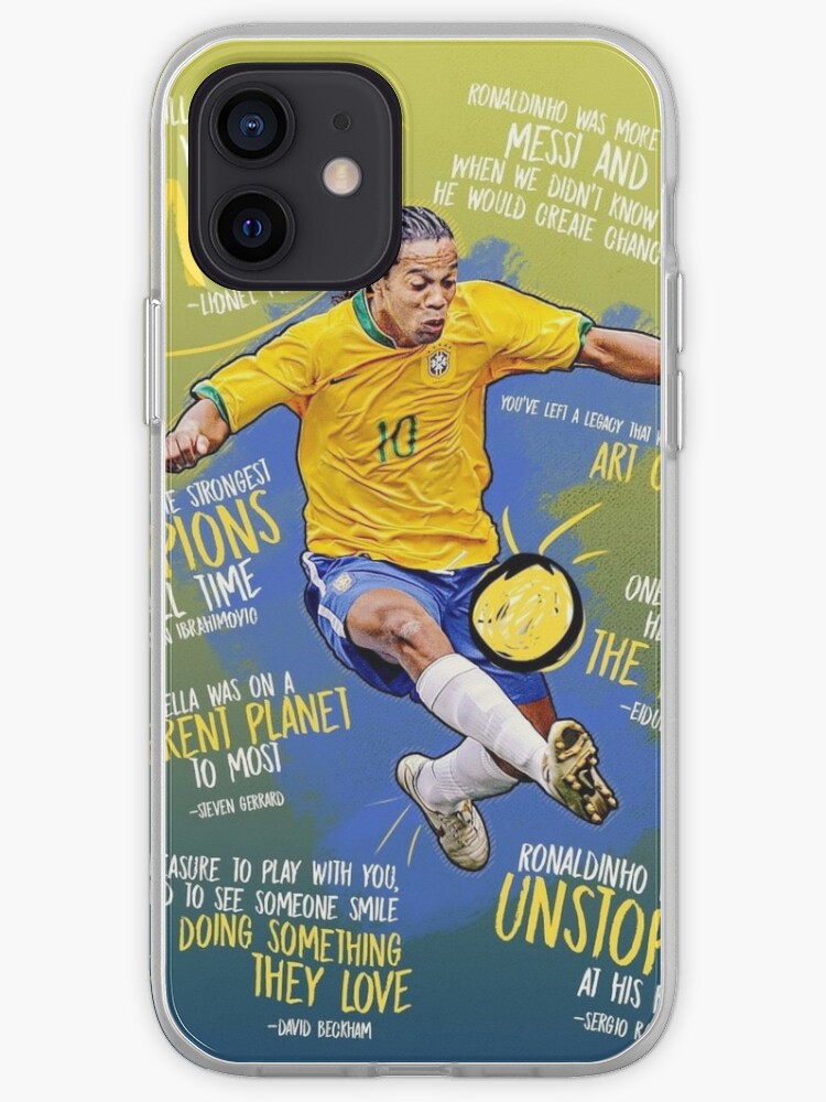 Ronaldinho Wallpaper Art Iphone Case Cover By Rodenjordan Redbubble