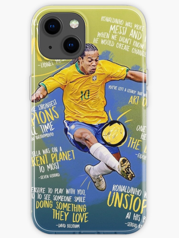 Ronaldinho Wallpaper Art Iphone Case For Sale By Rodenjordan Redbubble