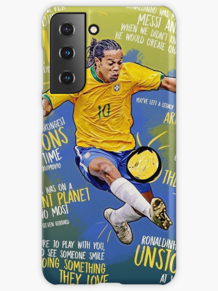 Ronaldinho Wallpaper Art Samsung Galaxy Phone Case For Sale By Rodenjordan Redbubble