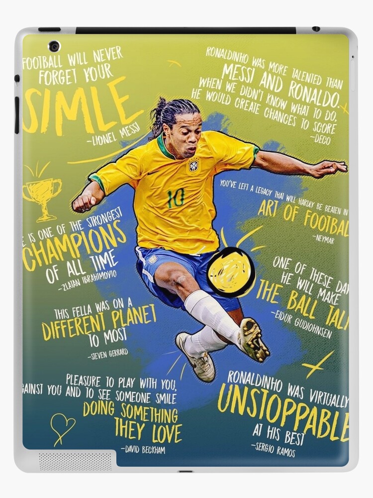 Ronaldinho Wallpaper Art Ipad Case Skin By Rodenjordan Redbubble