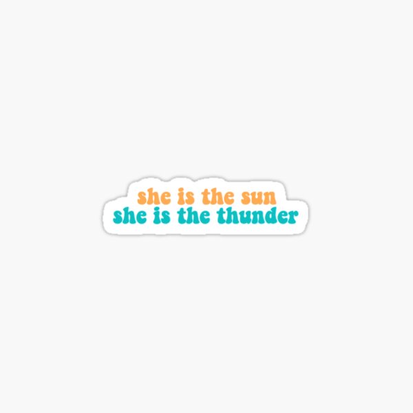 Neck Deep - She's a God Sticker