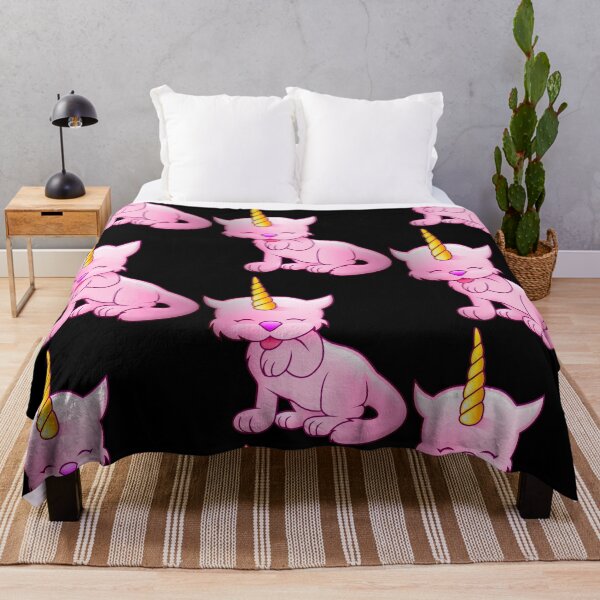 Item preview, PINK KITTY UNICORN designed and sold by PetsandBeyond.