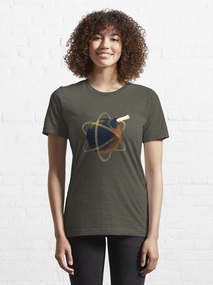 Alternate view of Atom Bomb Essential T-Shirt