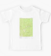 USGS Topo Map Oregon Battle Ax 282241 1956 62500 Kids Tee