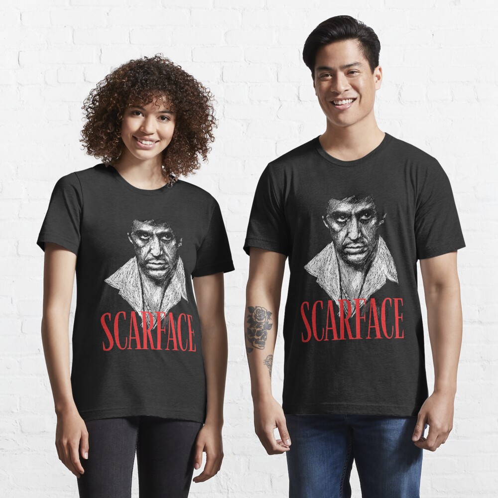 Chemise Vintage Scarface - Taille 3XL à 4XL | Style Années 90 | Film Al Pacino | Édition Limitée