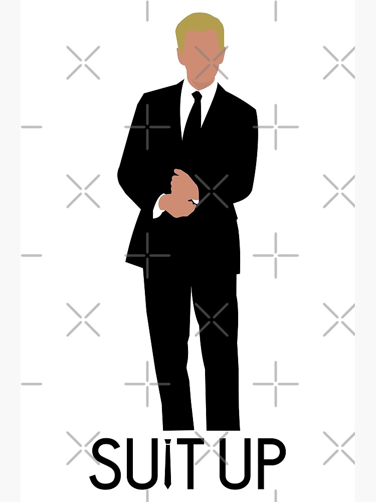 Suit Up Barney Stinson Poster for Sale by doctorheadly