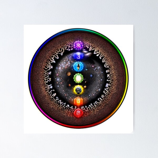 Item preview, Seven Chakras and the Universe designed and sold by Pablo Carlos Budassi.