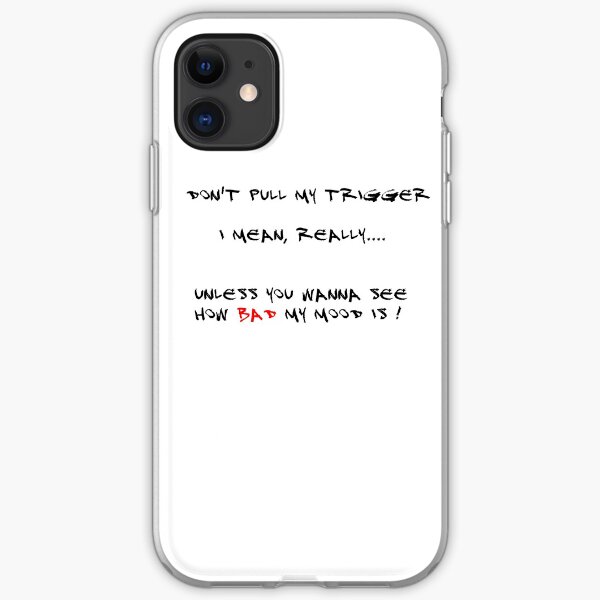 Pull the triger iPhone Soft Case