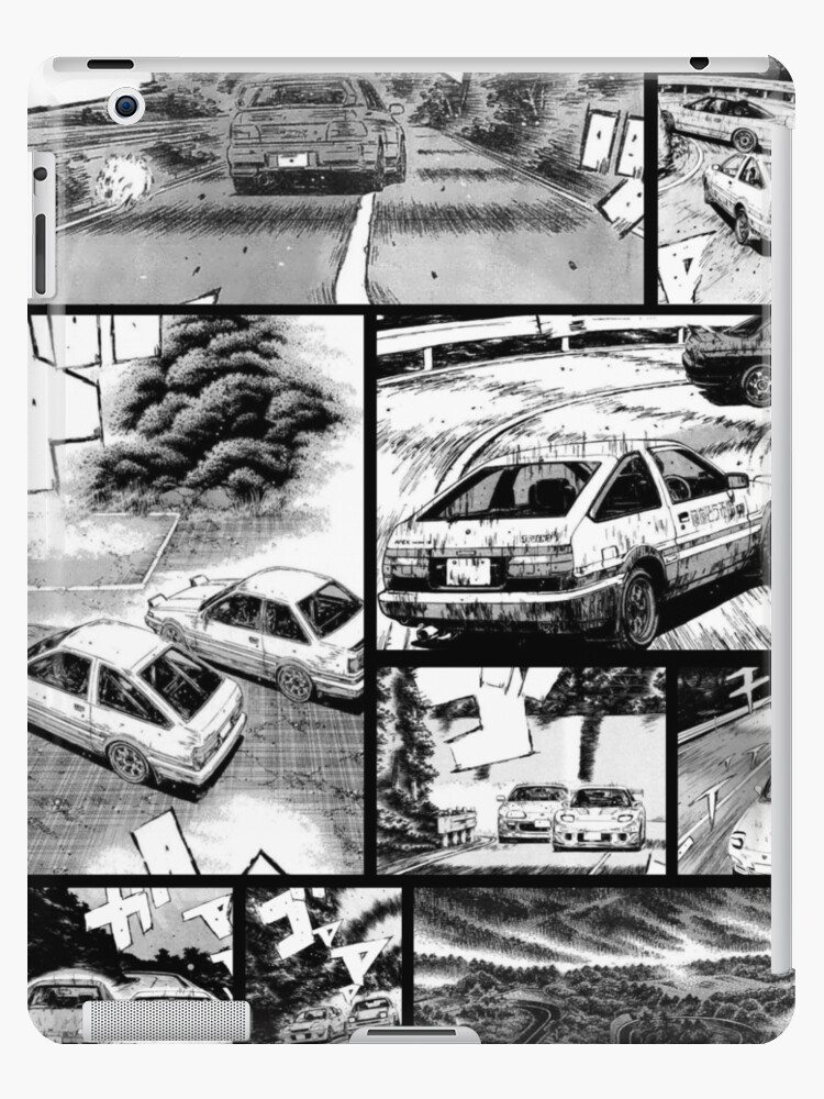 Initial D / Racing - Manga Wall Design (Version 2)