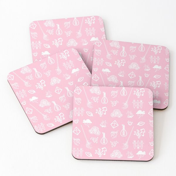 Item preview, Classic Pattern - Warlock - Archfey Blush designed and sold by Spatial.