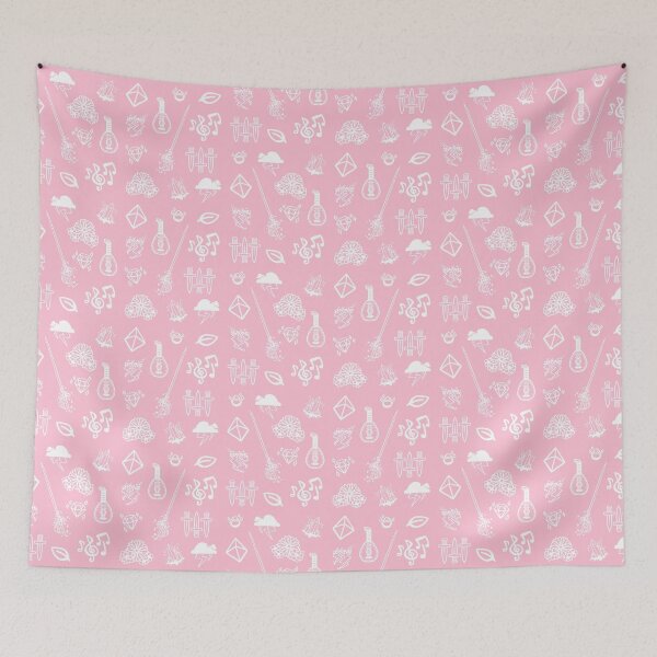 Item preview, Classic Pattern - Warlock - Archfey Blush designed and sold by Spatial.