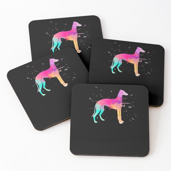 Item preview, Greyhound Watercolor Paint Splat designed and sold by unlimitee.