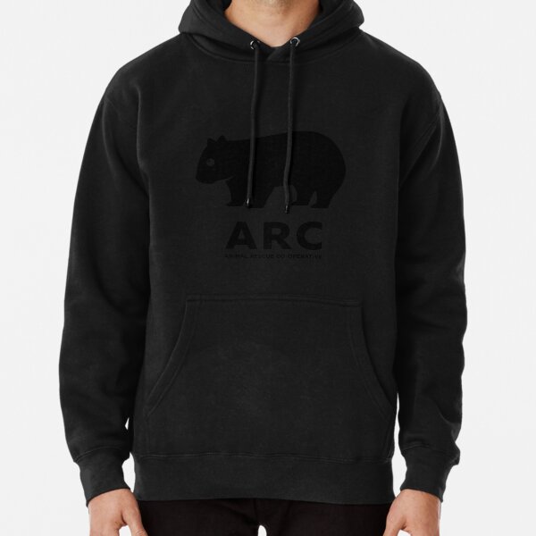 ARC Wombat gear - Animal Rescue Co-operative Pullover Hoodie