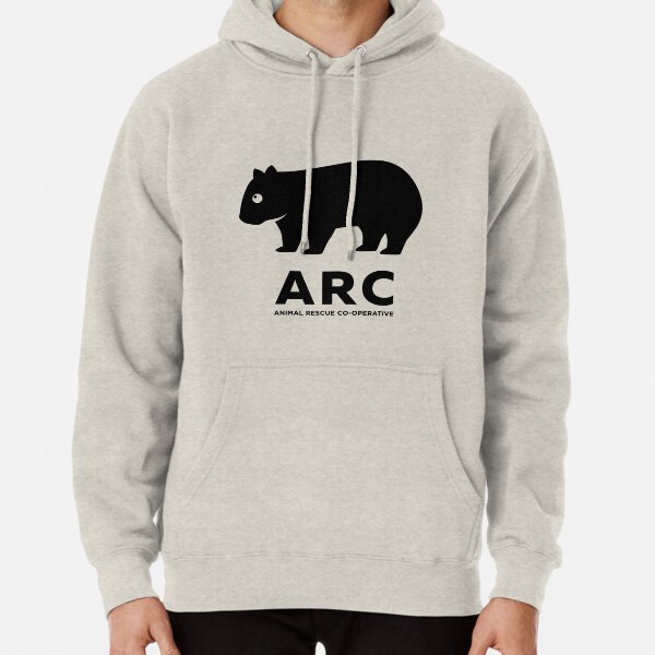 ARC Wombat gear - Animal Rescue Co-operative Pullover Hoodie