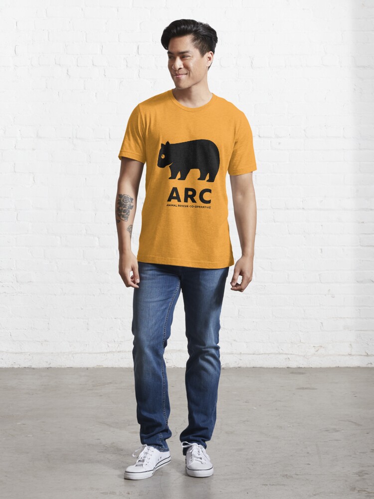 Alternate view of ARC Wombat gear - Animal Rescue Co-operative Essential T-Shirt