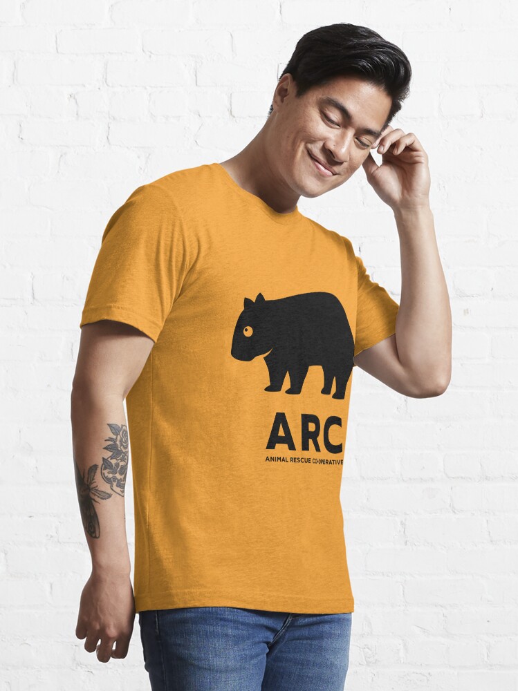 Alternate view of ARC Wombat gear - Animal Rescue Co-operative Essential T-Shirt