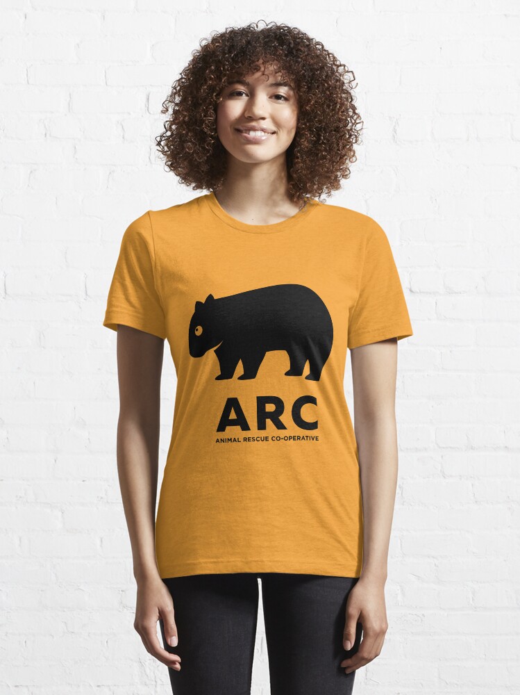 Alternate view of ARC Wombat gear - Animal Rescue Co-operative Essential T-Shirt