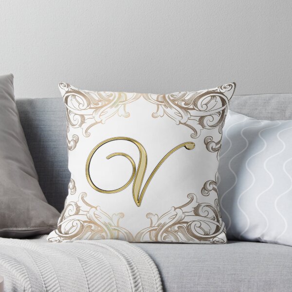 Item preview, Golden Letter V designed and sold by Rickann.