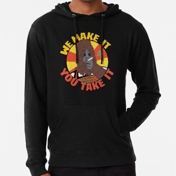 Sassy Foods Die große Lez Show Leichter Hoodie