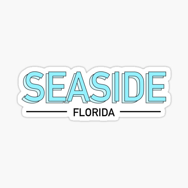 Seaside Florida Sticker