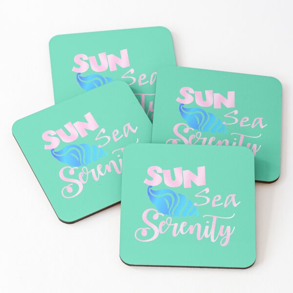 Item preview, Tropical Nautical Beach Sun Sea Serenity designed and sold by ChicoryJunction.
