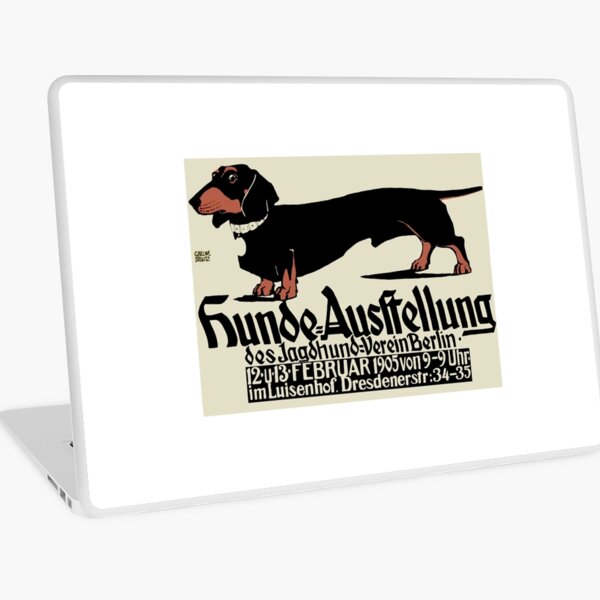 Item preview, 1905 German Dog Show Dachshund Poster designed and sold by retrographics.
