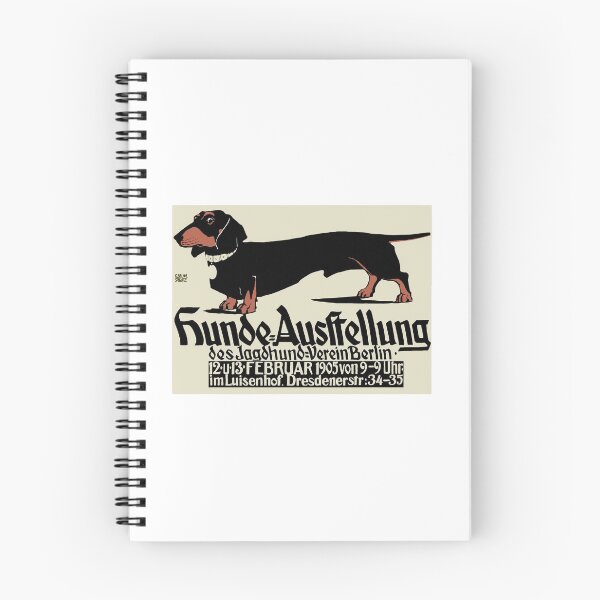 Item preview, 1905 German Dog Show Dachshund Poster designed and sold by retrographics.