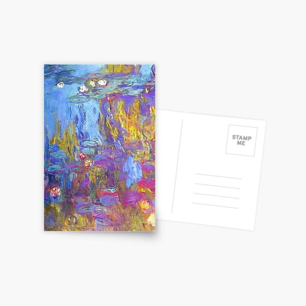Item preview, Water Lilies Monet colorful designed and sold by PureVintageLove.